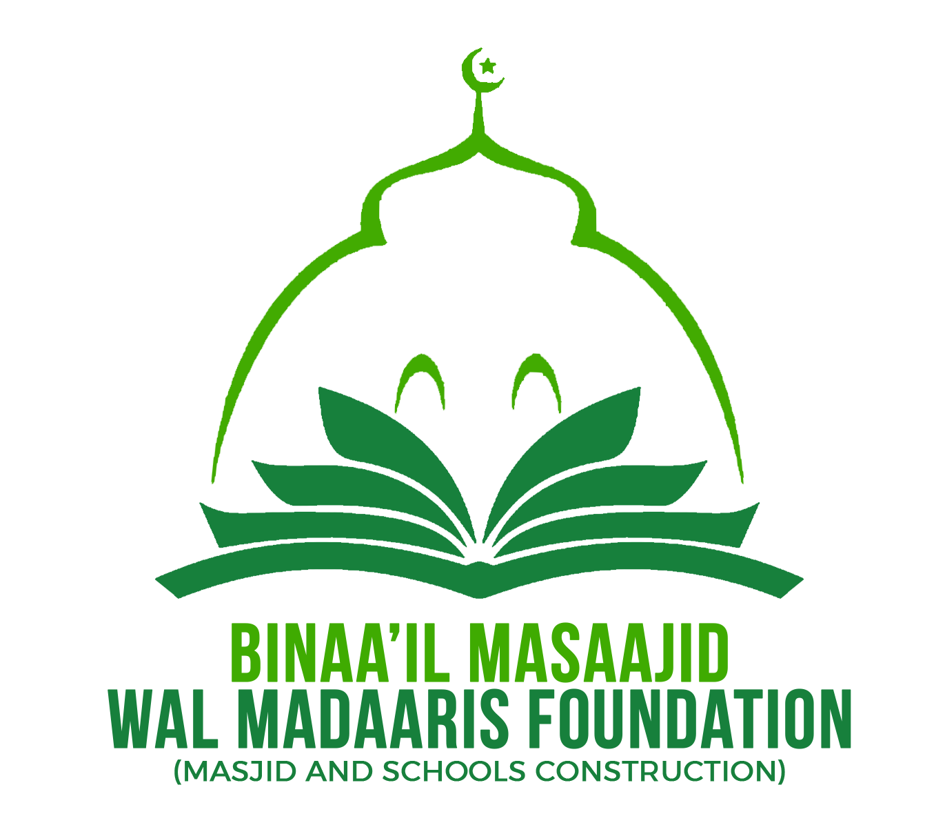 Binaa'il MASAAJID WAL MADAARIS FOUDNDATION LOGO